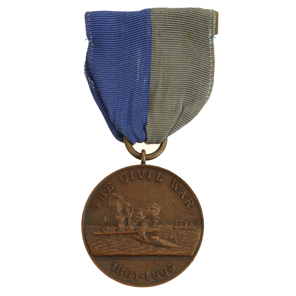 Original U.S. Civil War Campaign Medal Slot Brooch Manufactured by U.S. Mint in WWII Original Items