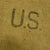 Original U.S. WWII British Made 1944 dated Musette Bag by M.E.Co with Suspenders Original Items
