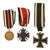 Original Imperial German WWI Era Medal & Badge Grouping with EKII & Bavarian Merenti Cross - 17 Items Original Items