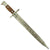 Original U.S. Pre-WWI M1892 Bayonet and Scabbard for Springfield Krag-Jørgensen Rifles - dated 1899 Original Items