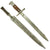 Original U.S. Pre-WWI M1892 Bayonet and Scabbard for Springfield Krag-Jørgensen Rifles - dated 1899 Original Items