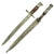Original U.S. Pre-WWI M1892 Bayonet and Scabbard for Springfield Krag-Jørgensen Rifles - dated 1899 Original Items