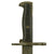 Original U.S. WWII M1 Garand 10 inch Cut Down Bayonet by Union Fork & Hoe with M7 Scabbard Original Items