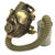 Original U.S. WWII M4 Lightweight Service Gas Mask Set - Dated 1942 Original Items