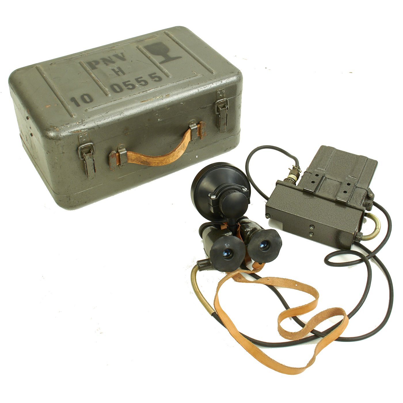 russian nvg goggles Original Cold War Soviet Czech PNV-57H Night Vision Goggles with Case – International Military Antiques