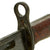 Original U.S. WWI M1905 Springfield 16 inch Rifle Bayonet marked R.I.A. with British P17 Scabbard - dated 1906 Original Items
