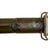 Original U.S. WWI M1905 Springfield 16 inch Rifle Bayonet marked R.I.A. with British P17 Scabbard - dated 1906 Original Items
