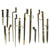 Original 19th Century to Vietnam War Edged Weapon Collection - 13 Pieces Original Items