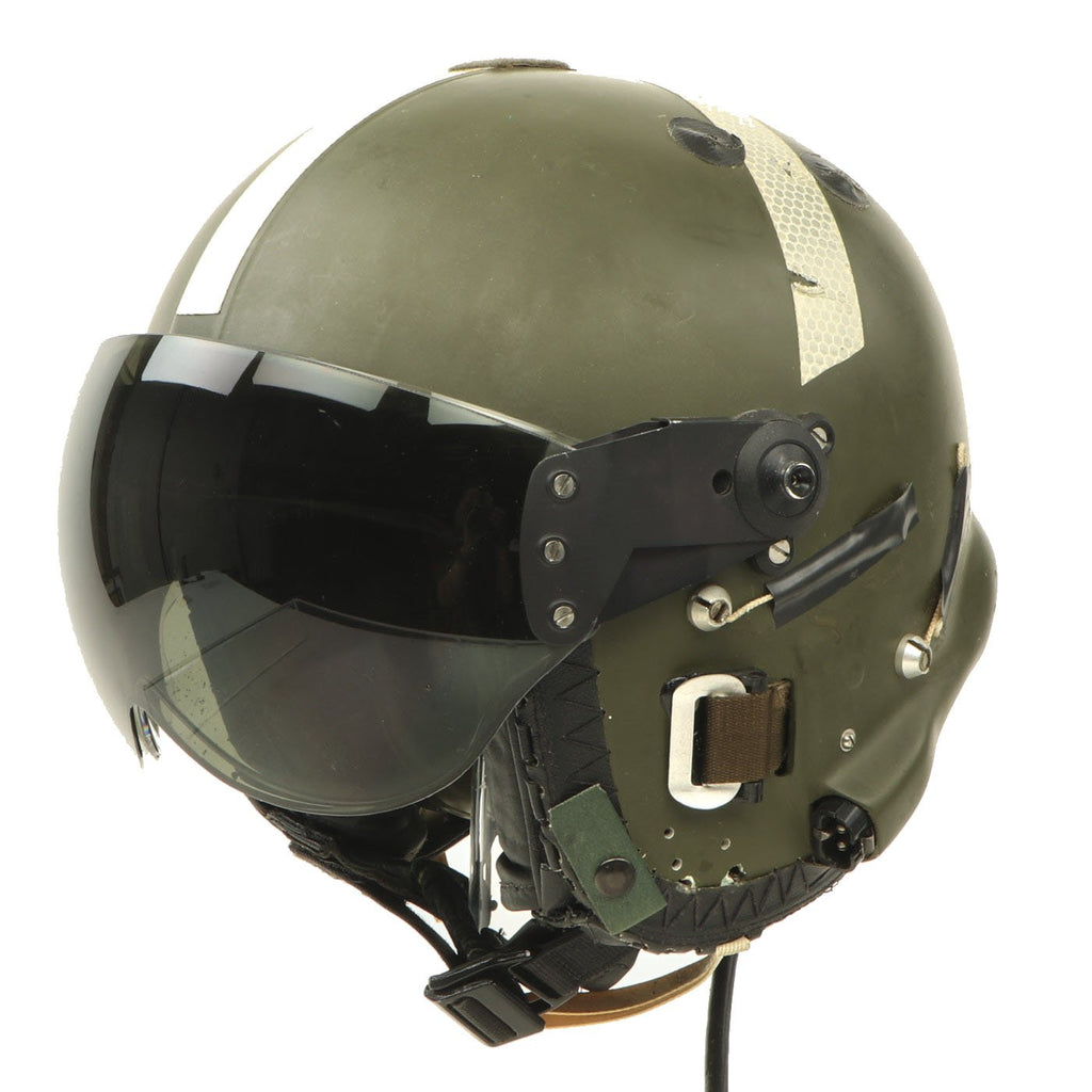 Original British Cold War Royal Air Force Mk4G Protective Flying Helmet Original Items