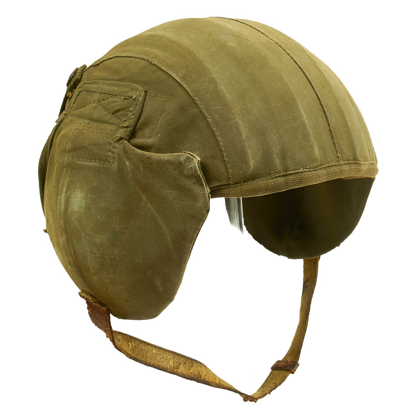 Original U.S. WWII USAAF Bomber Crew M4A2 Flak Helmet