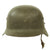 Original WWII Hungarian M38 Finnish Contract Steel Helmet with Original Liner Original Items