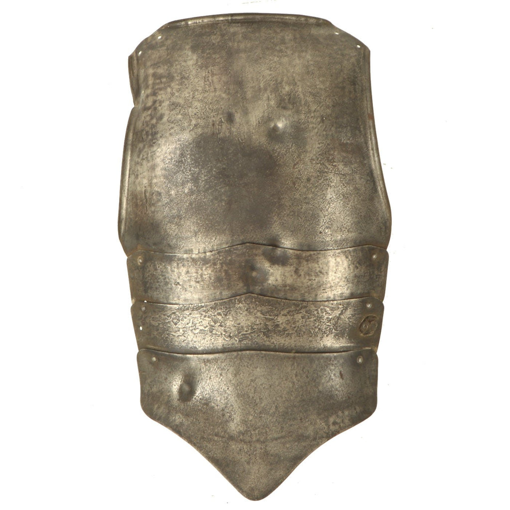 Original European 17th Century Suit of Armor Backplate Original Items