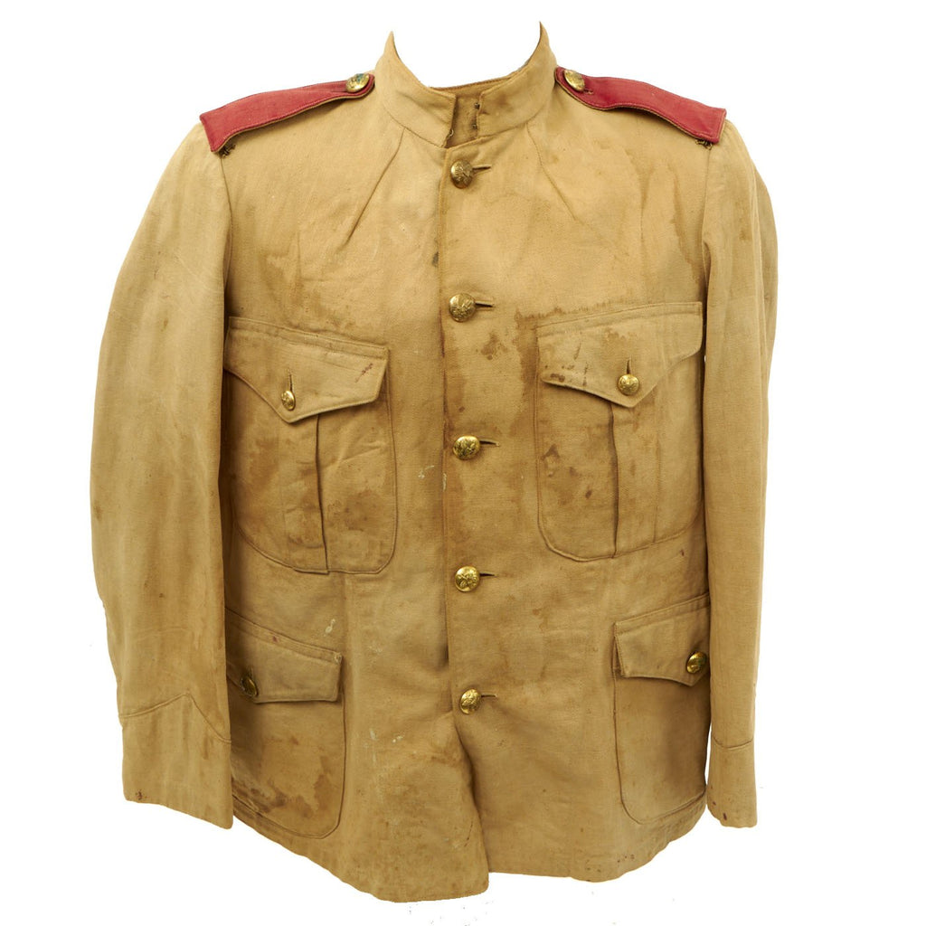 Original Spanish American War Era Philippine-Made Model 1899 Tropical Coat - Artillery Original Items