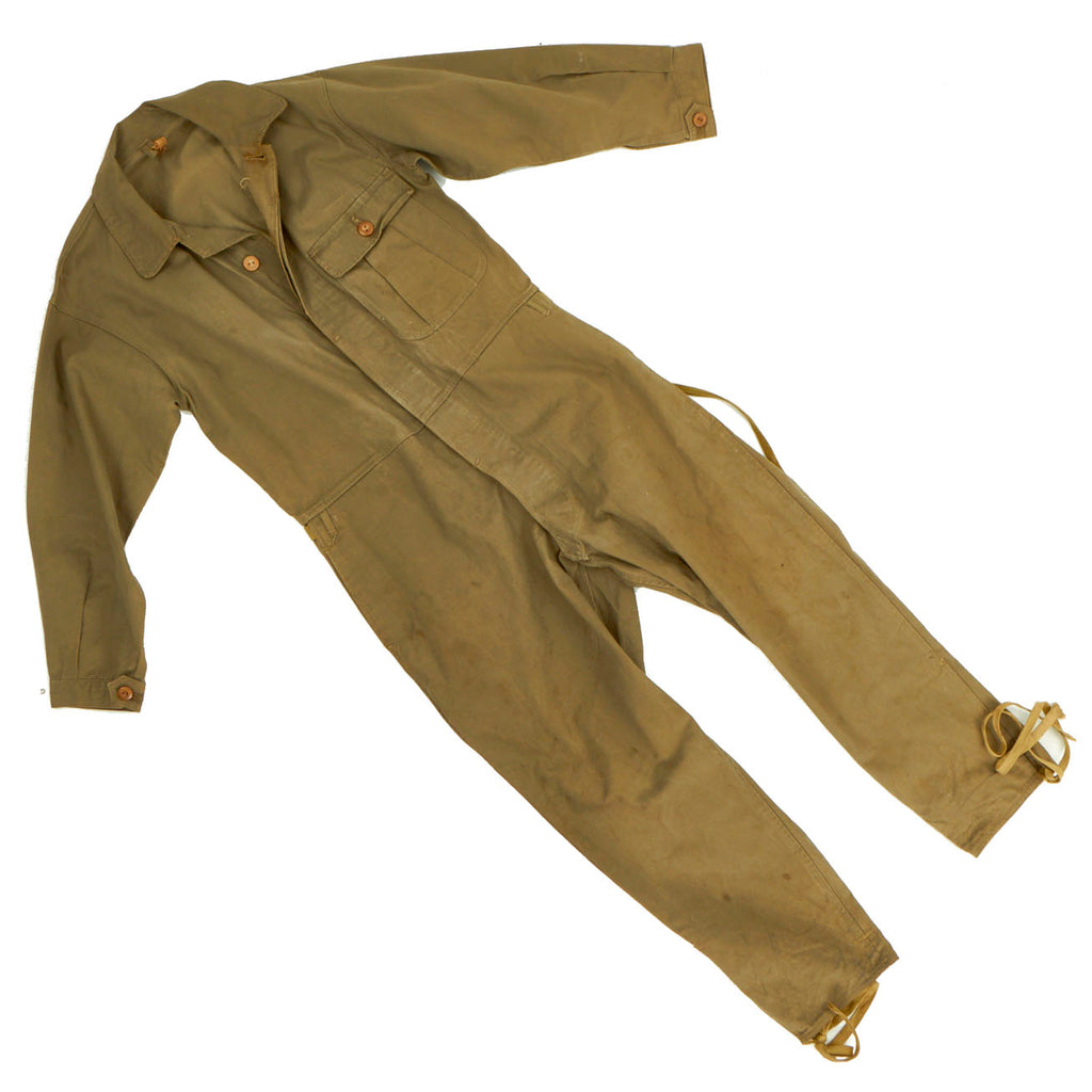 Original WWII Imperial Japanese Army Tanker Coveralls - Dated 1943 Original Items