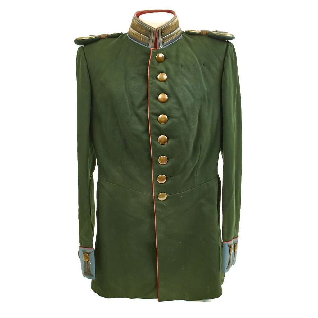 Original Imperial German WWI Jäger Light Infantry Officer Waffenrock Original Items