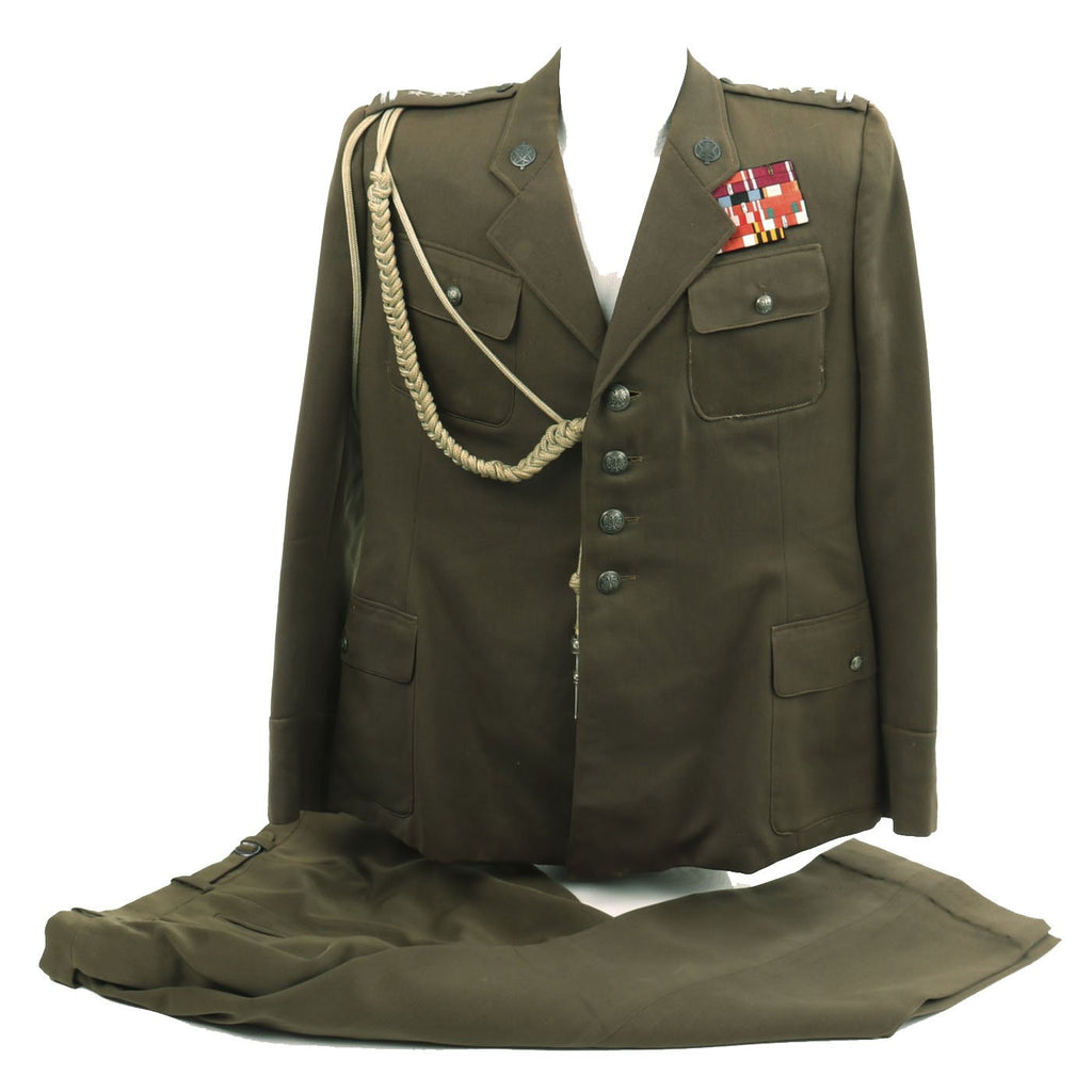 Original Polish Soviet Bloc Cold War Army Colonel Uniform Original Items