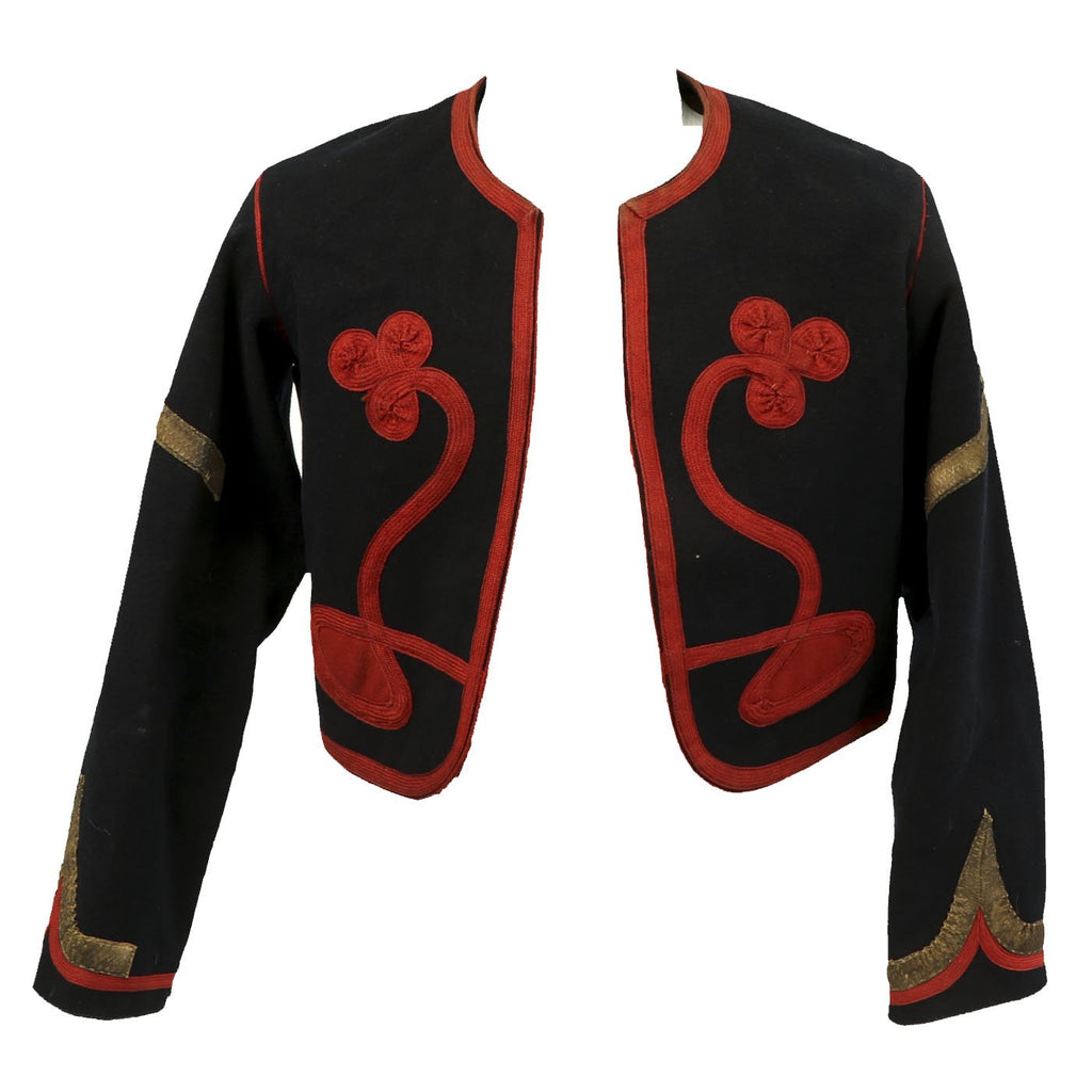Original U.S. Civil War French Import Zouave Jacket - Regimentally Marked Original Items