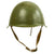 Original WWII Russian Soviet SSh-40 Steel Combat Helmet with Paint Stamp Markings Original Items