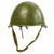 Original WWII Russian Soviet SSh-40 Steel Combat Helmet with Paint Stamp Markings Original Items