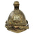 Original Victorian Scottish City of Edinburgh Fire Brigade Officers Merryweather Brass Fire Helmet c. 1890 Original Items