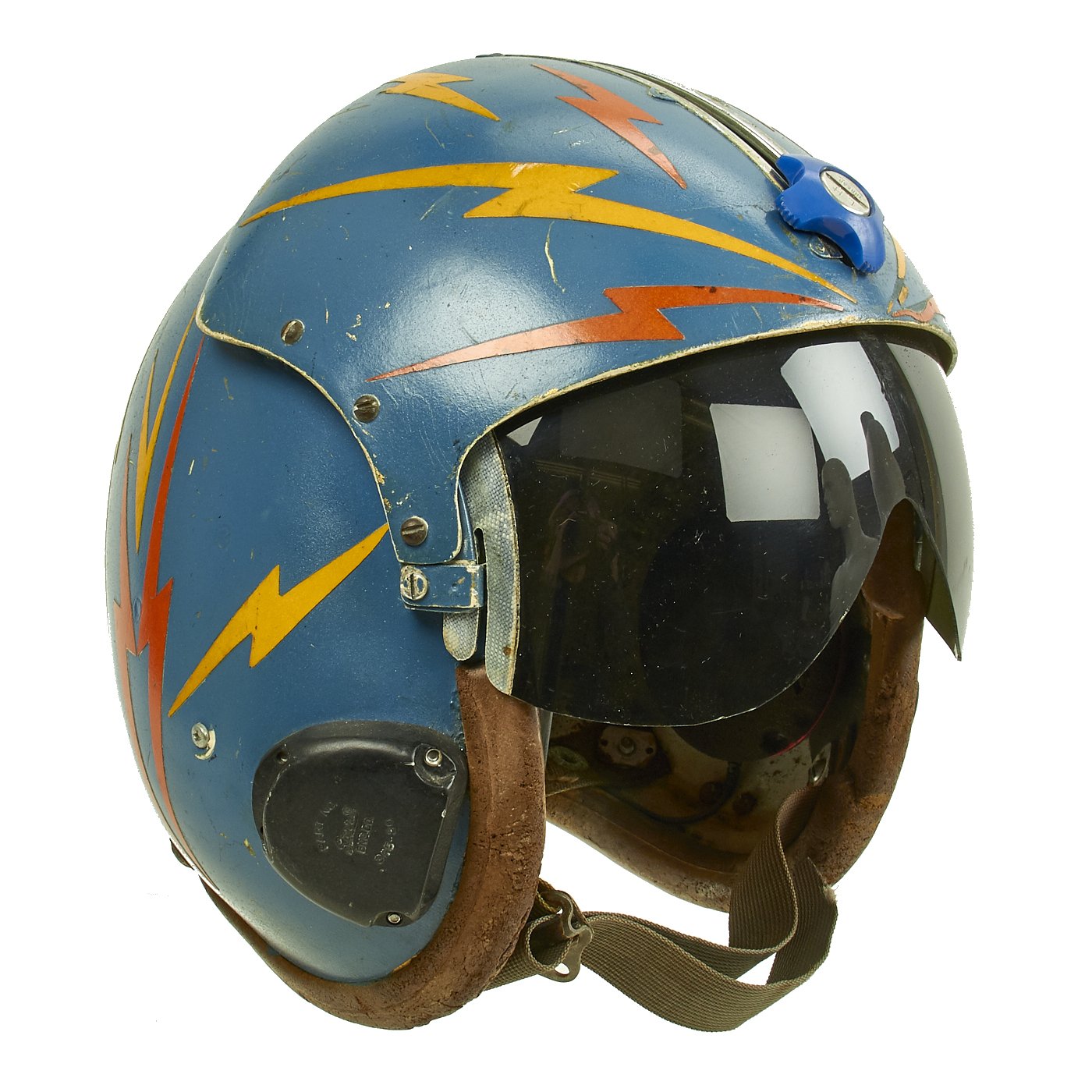 Original U.S. Vietnam War Pilot APH-5 Flying Helmet – International Military Antiques