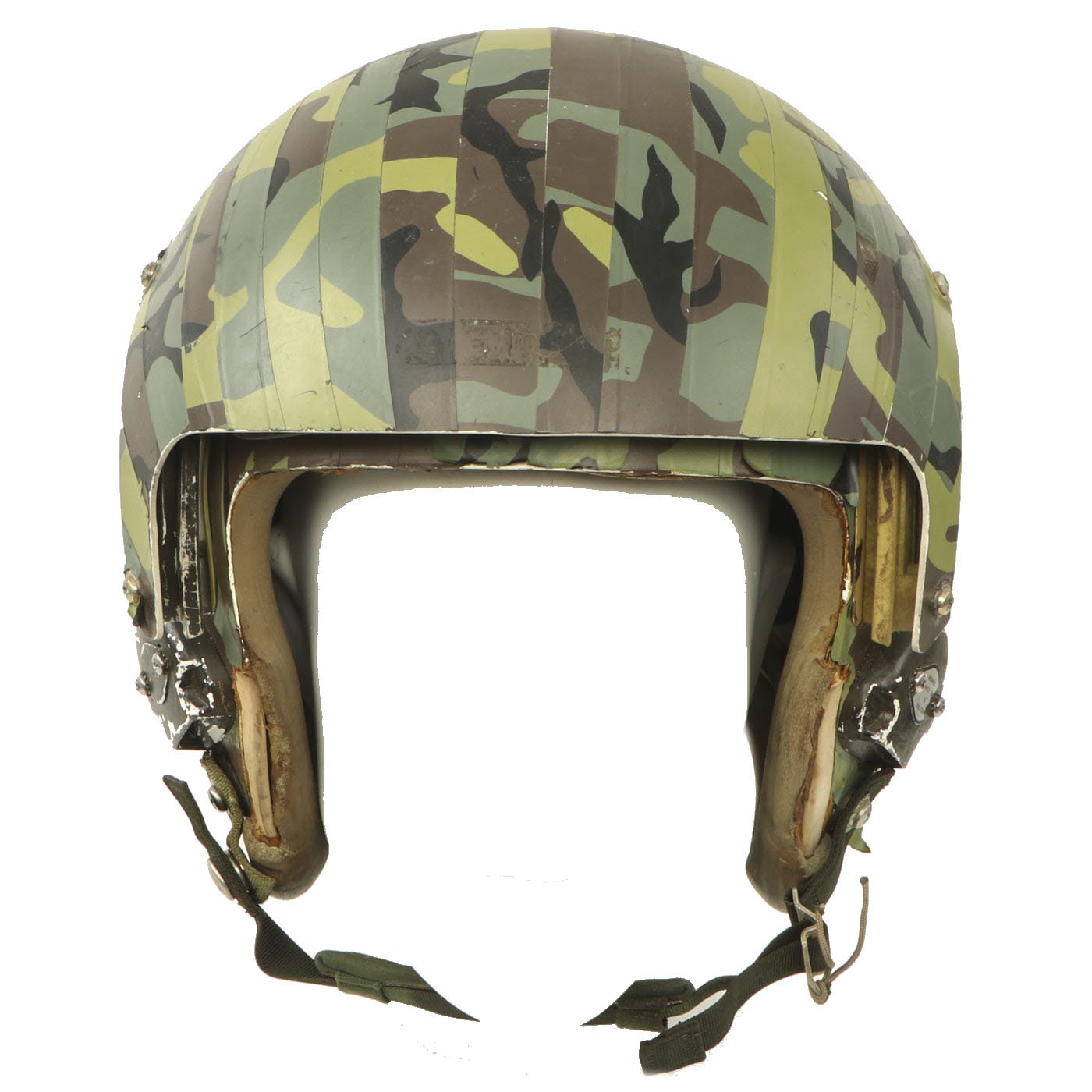 Original U.S. 1980s Camouflage HGU-26/P Flight Helmet with Dual Visor – International Military Antiques Original U.S. 1980s Camouflage HGU-26/P Flight Helmet with Dual Visor – International Military Antiques
