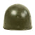 Original U.S. WWII Korean War Reissued M1 Helmet Liner by Inland - California Military Reserve Original Items
