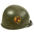 Original U.S. WWII Korean War Reissued M1 Helmet Liner by Inland - California Military Reserve Original Items
