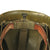 Original U.S. Vietnam M1 Helmet with USMC Camouflage Cover & Sergeant Chevron Pin Original Items