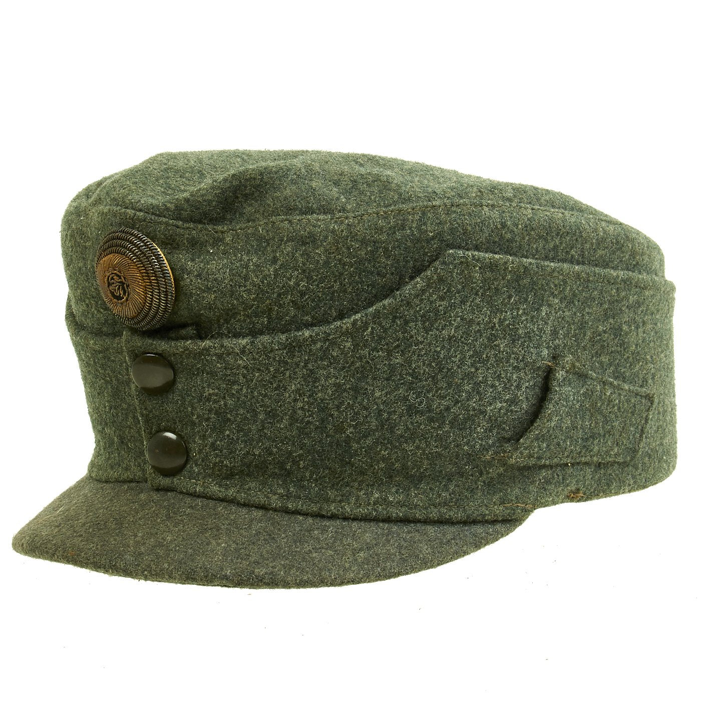 Original Austrian WWI Mountain Infantry Officer M1915 Field Cap  Litto-Kappe