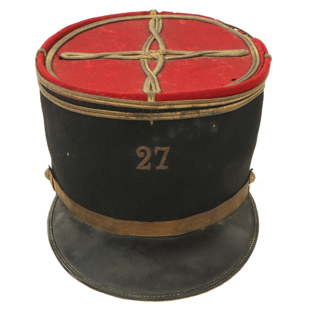 Original WWI French 27th Infantry Officer Kepi Original Items