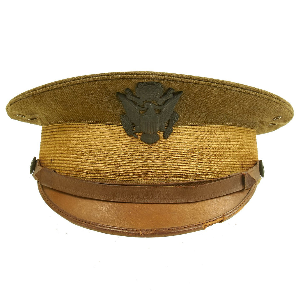 Original U.S. WWI M1912 Army Officer Visor Cap in Size 7 Original Items