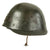 Original Danish WWI Model 1923 Steel Army Helmet with Helmet Badge Original Items