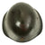 Original Danish WWI Model 1923 Steel Army Helmet with Helmet Badge Original Items