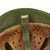 Original WWII Italian M33 Helmet marked with Eagle & Crossed Flags Stencil - stamped P81 Original Items