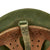 Original WWII Italian M33 Helmet marked with Eagle & Crossed Flags Stencil - stamped P81 Original Items