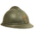 Original French WWI Model 1915 Adrian Helmet in Horizon Blue with RF Badge Original Items