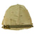 Original U.S. WWII 1943 McCord Front Seam Fixed Bale M1 Helmet with USMC Korean War / Vietnam War Era Cover and CAPAC Liner Original Items