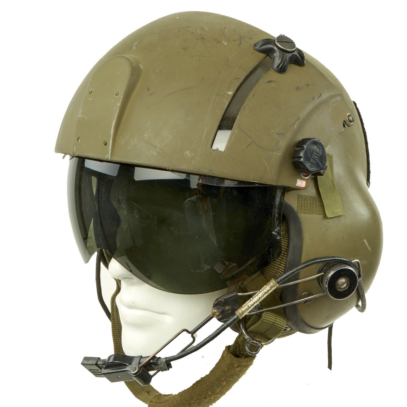 Original Vietnam War 1971 Dated Helicopter Pilot Gentex SPH-4