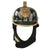 Original 20th Century German Brass Mounted Fiber Shell Feuerwehr Fire Brigade Helmet Original Items