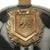 Original 20th Century German Brass Mounted Fiber Shell Feuerwehr Fire Brigade Helmet Original Items