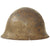 Original Japanese WWII Battle Damaged Type 92 Army Tetsubo Helmet Shell Original Items