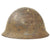 Original Japanese WWII Battle Damaged Type 92 Army Tetsubo Helmet Shell Original Items