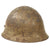 Original Japanese WWII Battle Damaged Type 92 Army Tetsubo Helmet Shell Original Items