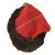 Original British WWI Era Hussars Trooper Fur Busby with Scarlet Bag Original Items