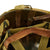 Original U.S. WWII 1945 USMC M1 McCord Rear Seam Helmet with HBT Camo Cover and Westinghouse Liner Original Items