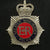 Original British Comb Top E II R Bobby Helmet from the Greater Manchester Police by Christys' London Original Items