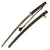 Original WWII Japanese Type 98 Shin-Gunto Handmade Katana Sword by KANETAKA with Aluminum Scabbard & Tassel Original Items
