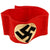Original German Early WWII NSDAP Party Felt Wool Armband with Machine Embroidered Insignia Original Items