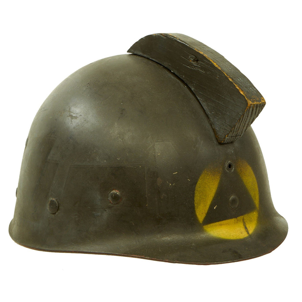Original U.S. Army Cold War OPFOR Aggressor Helmet Original Items